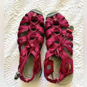 Keen Pink Strappy Sandals